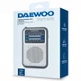 Daewoo Radio Portátil DW1008 Plata